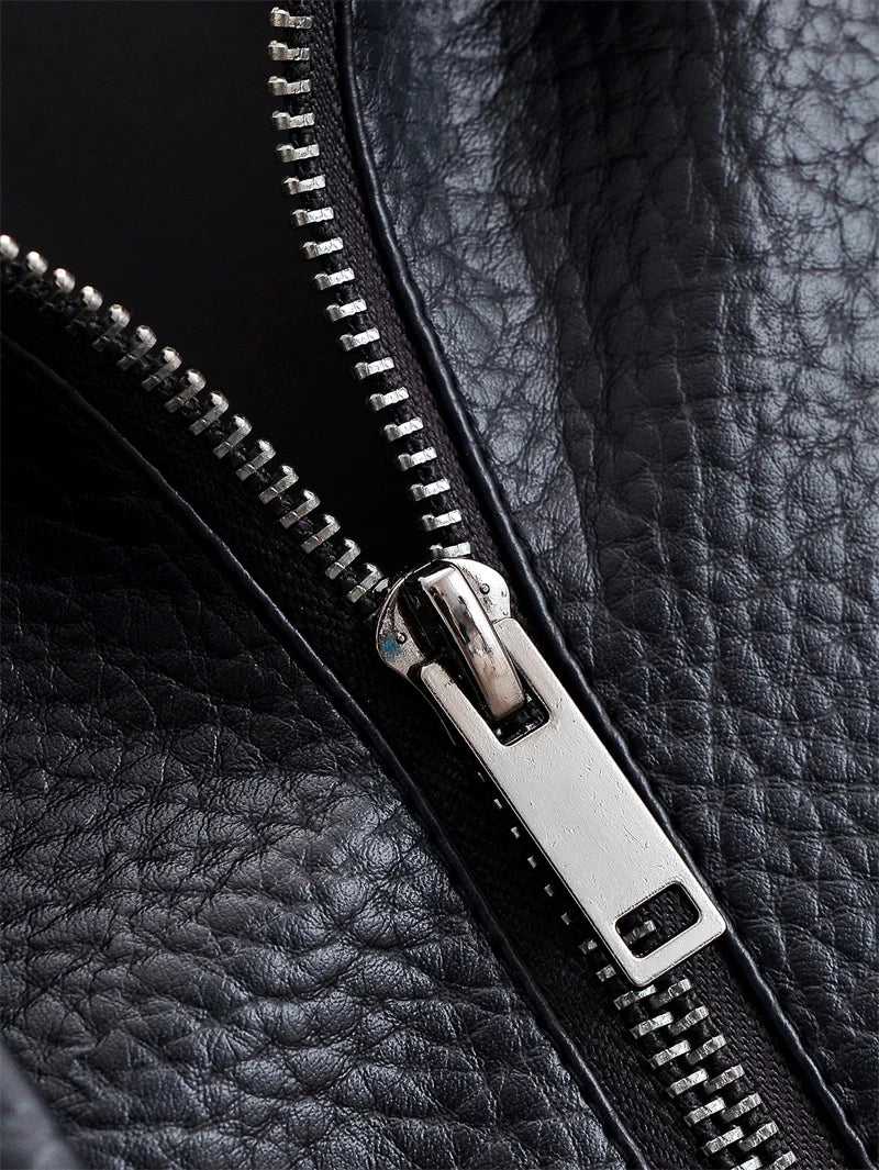 BLOC FAUX LEATHER JACKET