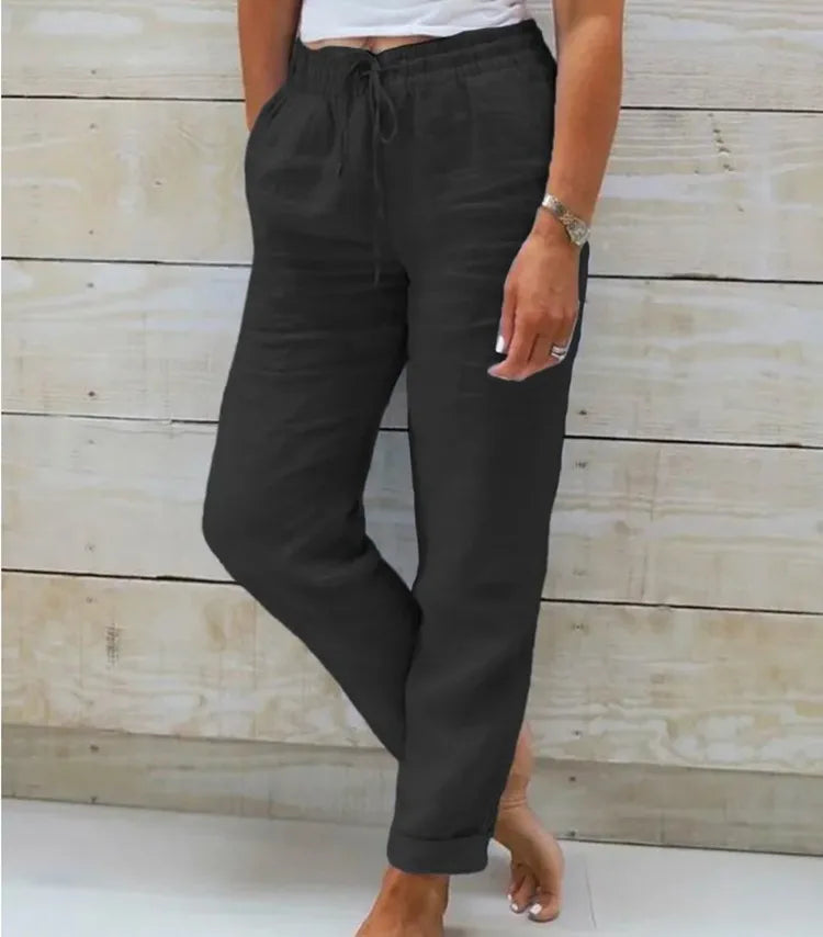 BLOC LINEN DRIFT PANTS