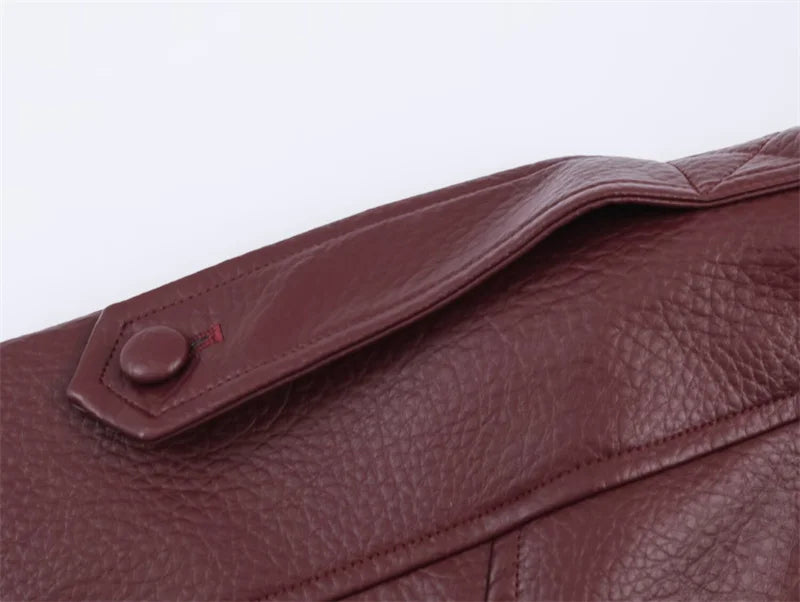 BLOC FAUX LEATHER JACKET