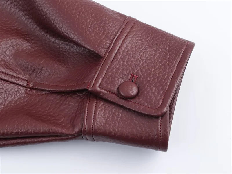 BLOC FAUX LEATHER JACKET