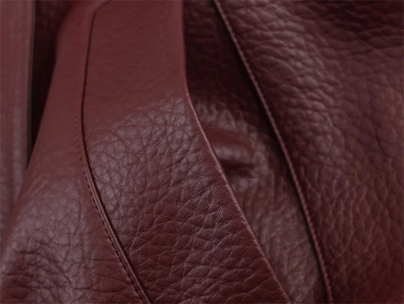 BLOC FAUX LEATHER JACKET